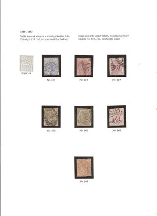 GREAT BRITAIN 1814-1901 – sheet 60