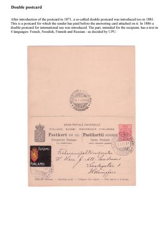 FINSKÁ SMUTEČNÍ ZNÁMKA – list 25