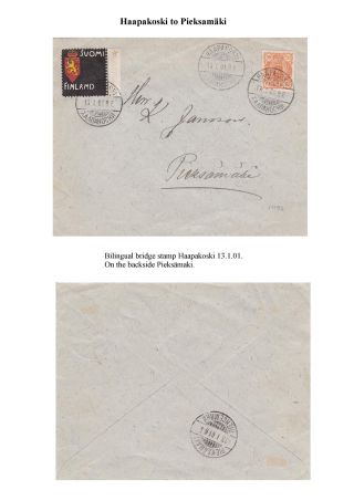 FINSKÁ SMUTEČNÍ ZNÁMKA – list 39