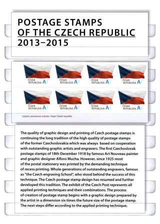 POŠTOVNÍ ZNÁMKY ČESKÉ REPUBLIKY 2013-2015 – list 1