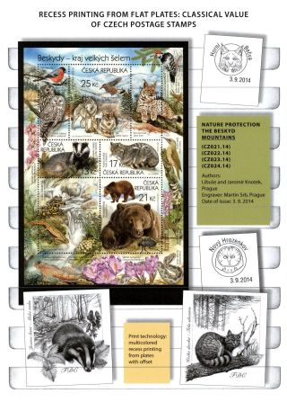 POŠTOVNÍ ZNÁMKY ČESKÉ REPUBLIKY 2013-2015 – list 9