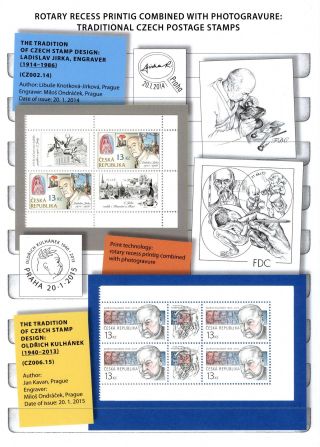 TSCHECHISCHE REPUBLIK: BRIEFMARKEN 2013-2015 – Blatt 18