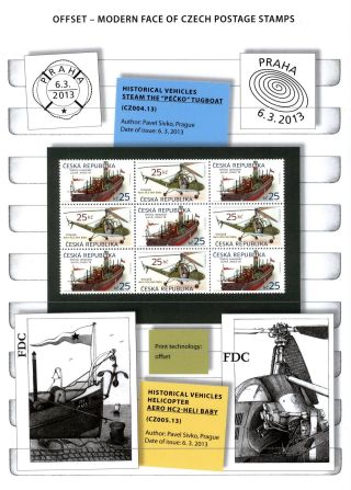 TSCHECHISCHE REPUBLIK: BRIEFMARKEN 2013-2015 – Blatt 21