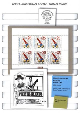 TSCHECHISCHE REPUBLIK: BRIEFMARKEN 2013-2015 – Blatt 29