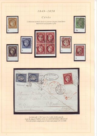FRANCE UP TO 1875 – sheet 9