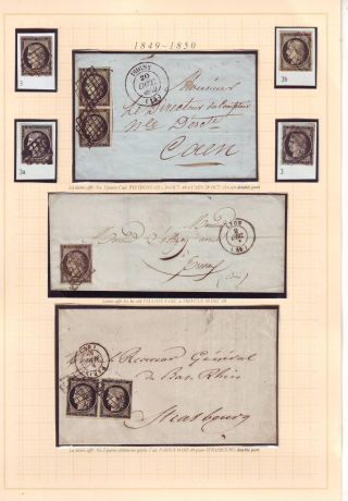 FRANCE UP TO 1875 – sheet 13