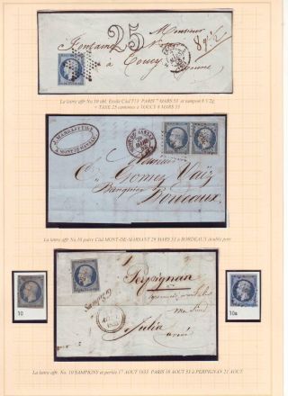 FRANCE UP TO 1875 – sheet 17