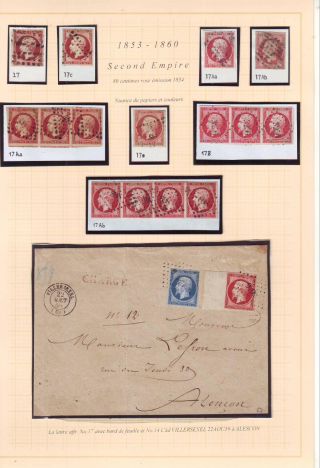 FRANCE UP TO 1875 – sheet 33