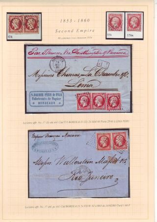 FRANCE UP TO 1875 – sheet 34