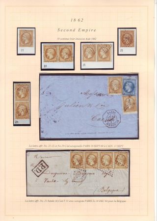 FRANCE UP TO 1875 – sheet 40