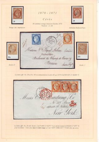 FRANCE UP TO 1875 – sheet 57