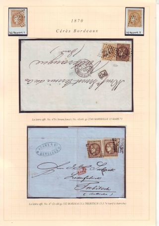FRANCE UP TO 1875 – sheet 61