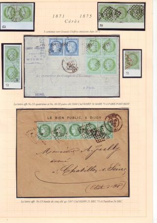 FRANCE UP TO 1875 – sheet 70