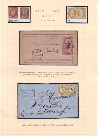 FRANCE UP TO 1875 – sheet 71