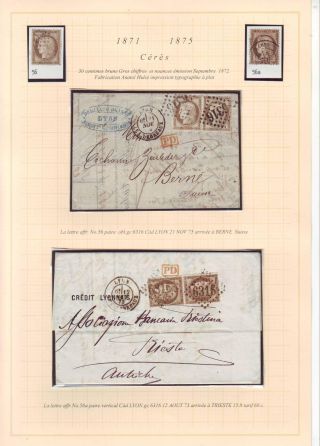 FRANCE UP TO 1875 – sheet 73
