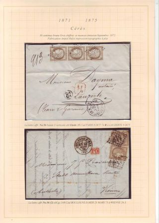 FRANCE UP TO 1875 – sheet 74