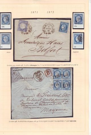 FRANCE UP TO 1875 – sheet 79