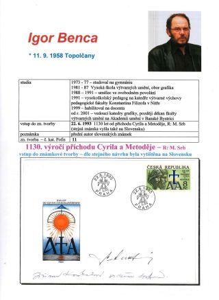 NOVÍ AUTOŘI ČESKÝCH POŠTOVNÍCH ZNÁMEK – list 2