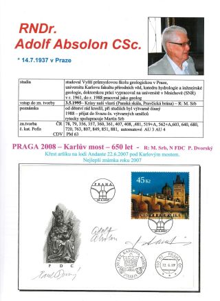 NOVÍ AUTOŘI ČESKÝCH POŠTOVNÍCH ZNÁMEK – list 8