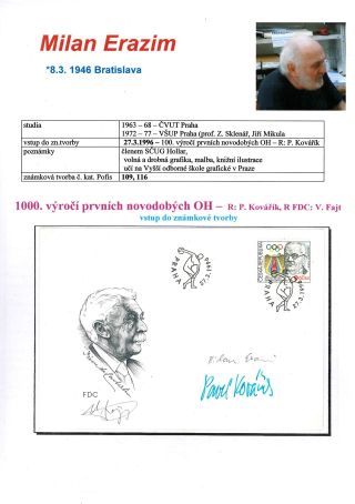 DIE NEUE AUTOREN VON TSCHECHISCHE BRIEFMARKEN – Blatt 17
