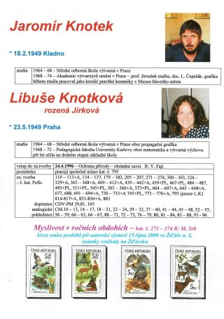 DIE NEUE AUTOREN VON TSCHECHISCHE BRIEFMARKEN – Blatt 18