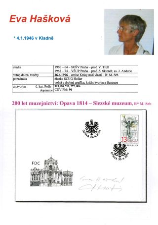 DIE NEUE AUTOREN VON TSCHECHISCHE BRIEFMARKEN – Blatt 21