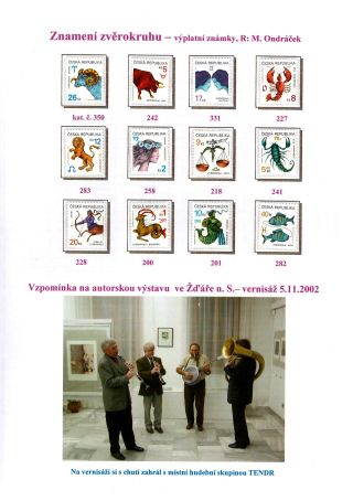 DIE NEUE AUTOREN VON TSCHECHISCHE BRIEFMARKEN – Blatt 28