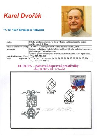 DIE NEUE AUTOREN VON TSCHECHISCHE BRIEFMARKEN – Blatt 29