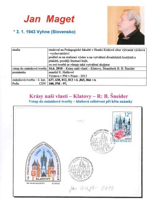 NEW AUTHORS OF CZECH STAMPS – sheet 65