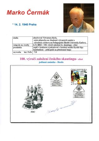 NEW AUTHORS OF CZECH STAMPS – sheet 70