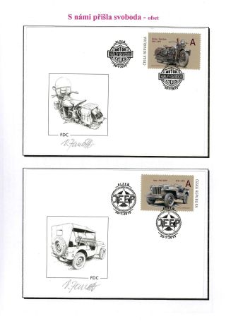 NEW AUTHORS OF CZECH STAMPS – sheet 73