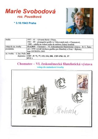 NEW AUTHORS OF CZECH STAMPS – sheet 75