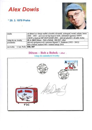 NEW AUTHORS OF CZECH STAMPS – sheet 77