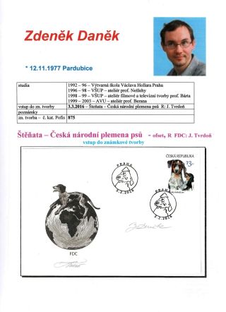 NEW AUTHORS OF CZECH STAMPS – sheet 80