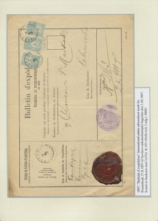 BULGARIA 1879-1919, TRADITIONAL PHILATElY – sheet 31