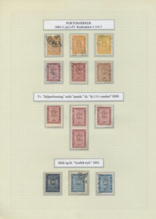 BULGARIA 1879-1919, TRADITIONAL PHILATElY – sheet 87