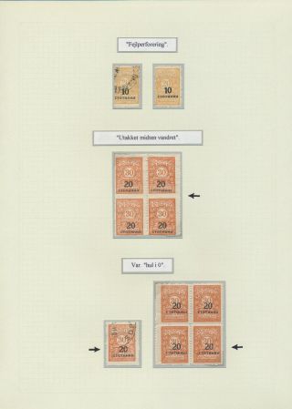 BULGARIA 1879-1919, TRADITIONAL PHILATElY – sheet 136