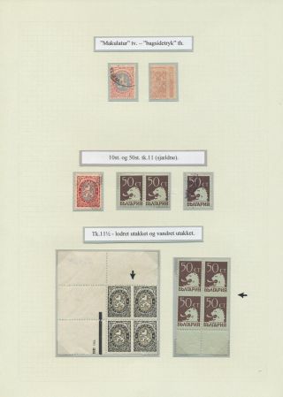 BULGARIA 1879-1919, TRADITIONAL PHILATElY – sheet 146