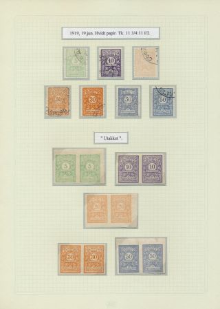 BULGARIA 1879-1919, TRADITIONAL PHILATElY – sheet 164