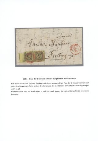 BADEN 1851-1868 – sheet 9