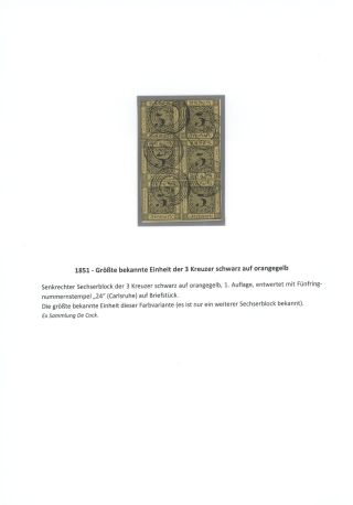 BADEN 1851-1868 – sheet 10