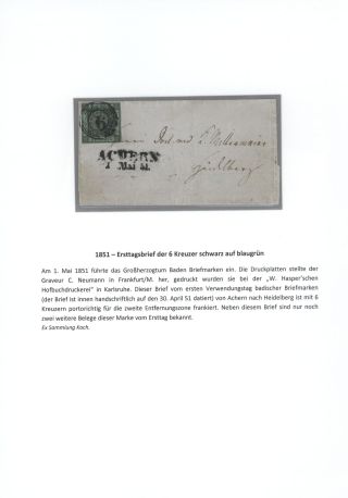 BADEN 1851-1868 – sheet 12