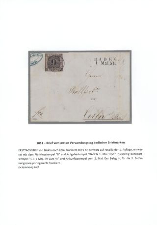 BADEN 1851-1868 – sheet 19
