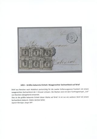 BADEN 1851-1868 – sheet 26