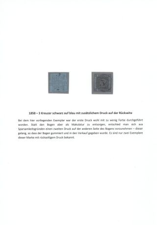 BADEN 1851-1868 – sheet 33