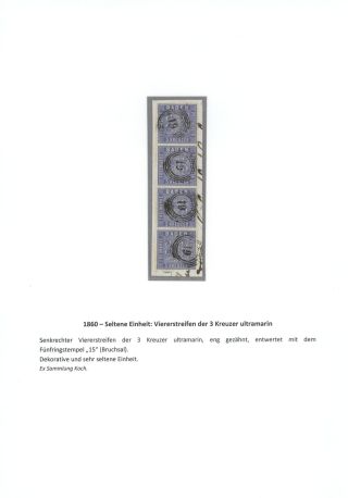 BADEN 1851-1868 – sheet 39