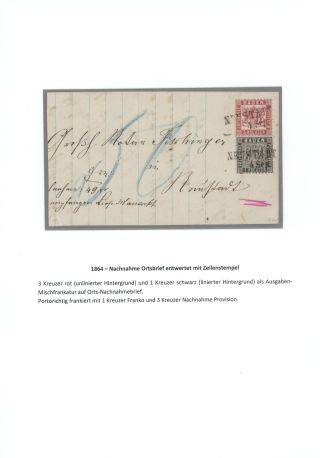 BADEN 1851-1868 – sheet 45