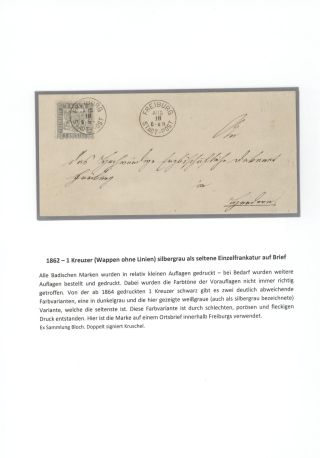 BADEN 1851-1868 – sheet 49