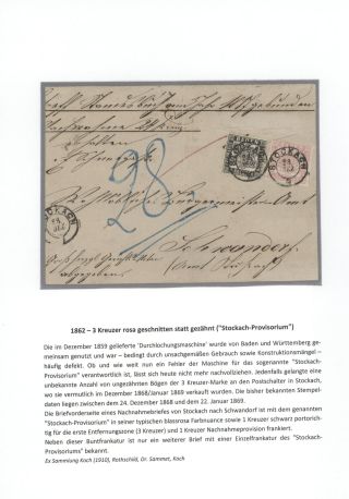 BADEN 1851-1868 – sheet 53