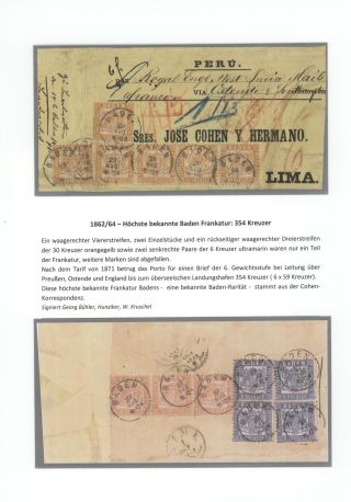 BADEN 1851-1868 – sheet 67